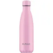 FLASKE Flower Match - RVS Drinkfles van 500ML- Geschikt als waterfles, thermosfles en thermoskan