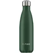 FLASKE Moss - RVS Drinkfles van 500ML- Geschikt als waterfles, thermosfles en thermoskan