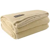 Good Night Diamond Deken - 100% Wol - 240x260 Cm - Ivoor