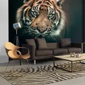 Artgeist Fotobehang – Behangpapier - Fotobehang - Bengal Tiger 300x231 -