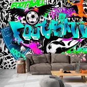 Artgeist Fotobehang – Behangpapier - Fotobehang - Sports Graffiti 350x245 -