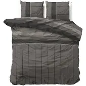 Sleeptime Dekbedovertrek Kees Taupe Flanel-200 x 200 / 220 cm | 2-Persoons