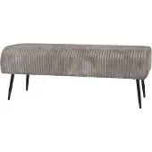 Riverdale Bankje Jessie grijs 129cm