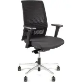 Linea Omnia 01 - Bureaustoel - Ergonomisch EN1335 - Multi verstelbaar- Zwart