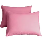 Y-NOT - Kussensloop Set (per paar) - Katoen - 60x70 - Roze