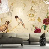 Artgeist Fotobehang - Bonjour