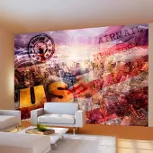 Artgeist Fotobehang – Behangpapier - Fotobehang - New York - patriotic theme 300x210 -