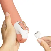 Satisfyer Master - vibrator - waterdicht, oplaadbaar - huidkleurig