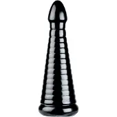Doc Johnson TitanMen Buttplug/anaaldildo Intimidator zwart - 27,94 cm