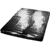 Fetish Collection - Lakens van lakleer - met elastiek - 160x200 cm (zwart)