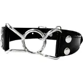 Kiotos Luxe Spider Mouth Gag - Zilver