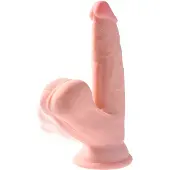 Pipedream King Cock Plus Realistische Dildo Met bewegende Balzak - 21.5 cm