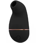 Shots Zuigende Vibrator Kissable - Zwart