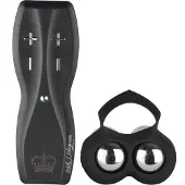 Hot Octopuss JETT - penistopje vibrator - 2 motoren - zwart