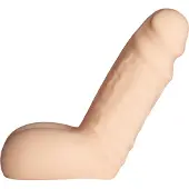 Calexotics - Siliconen Holle Packer Penis - Om Staand te Kunnen Plassen - Plassex - FtM Drag - Lichte Huidskleur