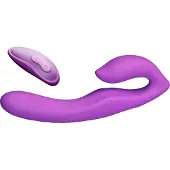 Fantasy For Her Haar Ultimate Strapless Strap-On Vibrator Lila