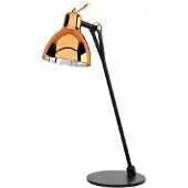 Rotaliana Design tafellamp Luxy T0 Glam, zwart, Woon-/ Eetkamer, Aluminium, Design, tafellamp