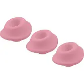 Womanizer Premium Eco - opzetstukjes set - siliconen - roze - 3 stuks