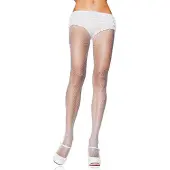 Leg avenue Netpanty Plus Size Wit - Wit - One Size Queen