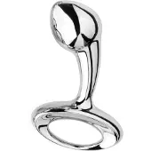 NJOY S - kleine metalen anaalplug (zilver)