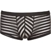 Svenjoyment Underwear Zwarte semi-transparante herenshort