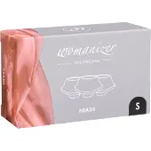 Womanizer Premium S - vervangende zuigring set - wit - 3 stuks