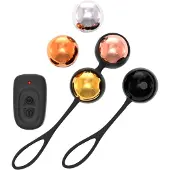 Marc Dorcel - Vibrerende Geisha Balls Met Afstandsbediening En Verwisselbare Gewichten