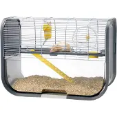 Nobby Savic Hamsterkooi Geneva Zilver/antraciet - 60 x 29 x 44 cm