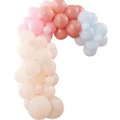 Ginger Ray Luxe Ballonnenboog Muted Pastels Backdrop