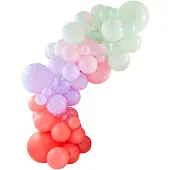 Ginger Ray ballonnen boog kit pastel 70 stuks
