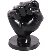 All Black Fist 14 cm - Black