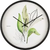 Karlsson Wandklok Botanische Bladeren