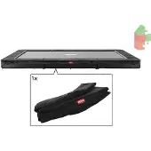 Berg Trampoline Rand Rechthoekig Favorit Ultim inground 410x250 Zwart