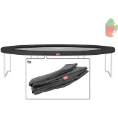 Berg Trampoline rand Favorit 380 cm Grijs