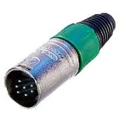 Neutrik X-series NC7MX soldeerbare 7pin XLR connector mannelijk