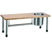 Huismerk Premium Keukenrek Bamboe Hout - 55 x 20 x 20 cm