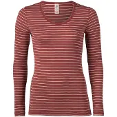 Engel - Women's Long-sleeved Shirt - Zijden ondergoed 38/40, rood