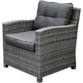 AVH-Collectie New Castle lounge tuinstoel antraciet