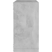 vidaXL Wandschappen kubus 4 st 30x15x30 cm betongrijs