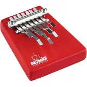 Nino Percussion by Meinl Wood Kalimba Red