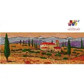 Stick-It Toscaans landschap XXL ca. 30.700 stukjes, compatible met Ministeck