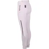 QHP Rijbroek Junior Coco Anti-slip Zitvlak - wit - 140