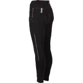 QHP Rijbroek Coco Kids Siliconen - Black - 128