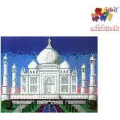 Stick-It Taj Mahal, ca. 8.200 steentjes, compatibel met Ministeck