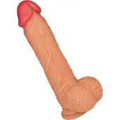 EIS siliconen natuurlijke dildo met zuignap (21,5cm)