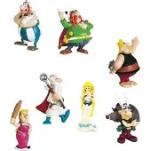 Plastoy Speelset met Speelfiguurtjes van Asterix en Obelix - 6-10 cm