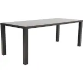 Van der Garde Tuinmeubelen VDG Alma tuintafel antraciet - 210 x 90 cm.