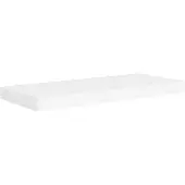 vidaXL Wandschap zwevend 60x23,5x3,8 cm MDF wit