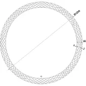Wiesbaden Badkamerspiegel Deco Rond met LED Verlichting Condensvrij 120 cm
