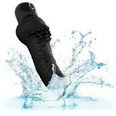 Bull Power Power Stud Cliterrific Dildo-Vibrator - Zwart